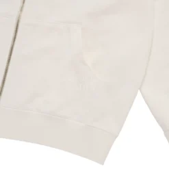 Alternative view of Áo Hoodie Kéo Khóa Basic Bio Washing Kem