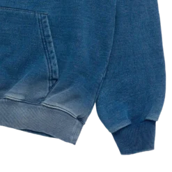 Alternative view of Áo Hoodie Zurry Denim Effect Xanh navy