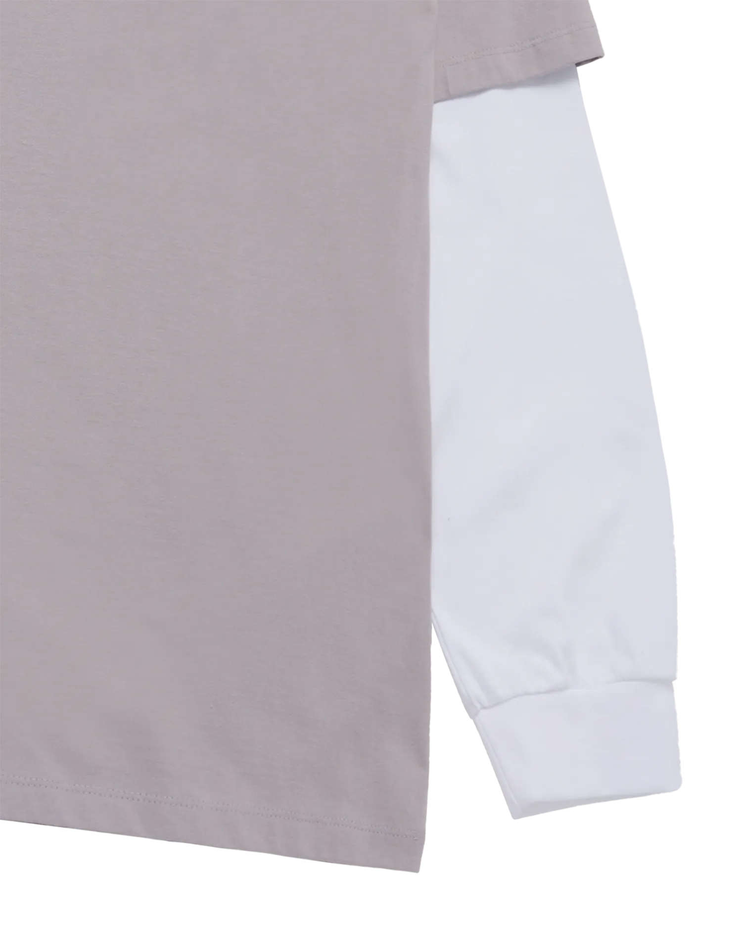 Áo Thun Dài Tay Double Layer ADLV Xám - Ảnh 4