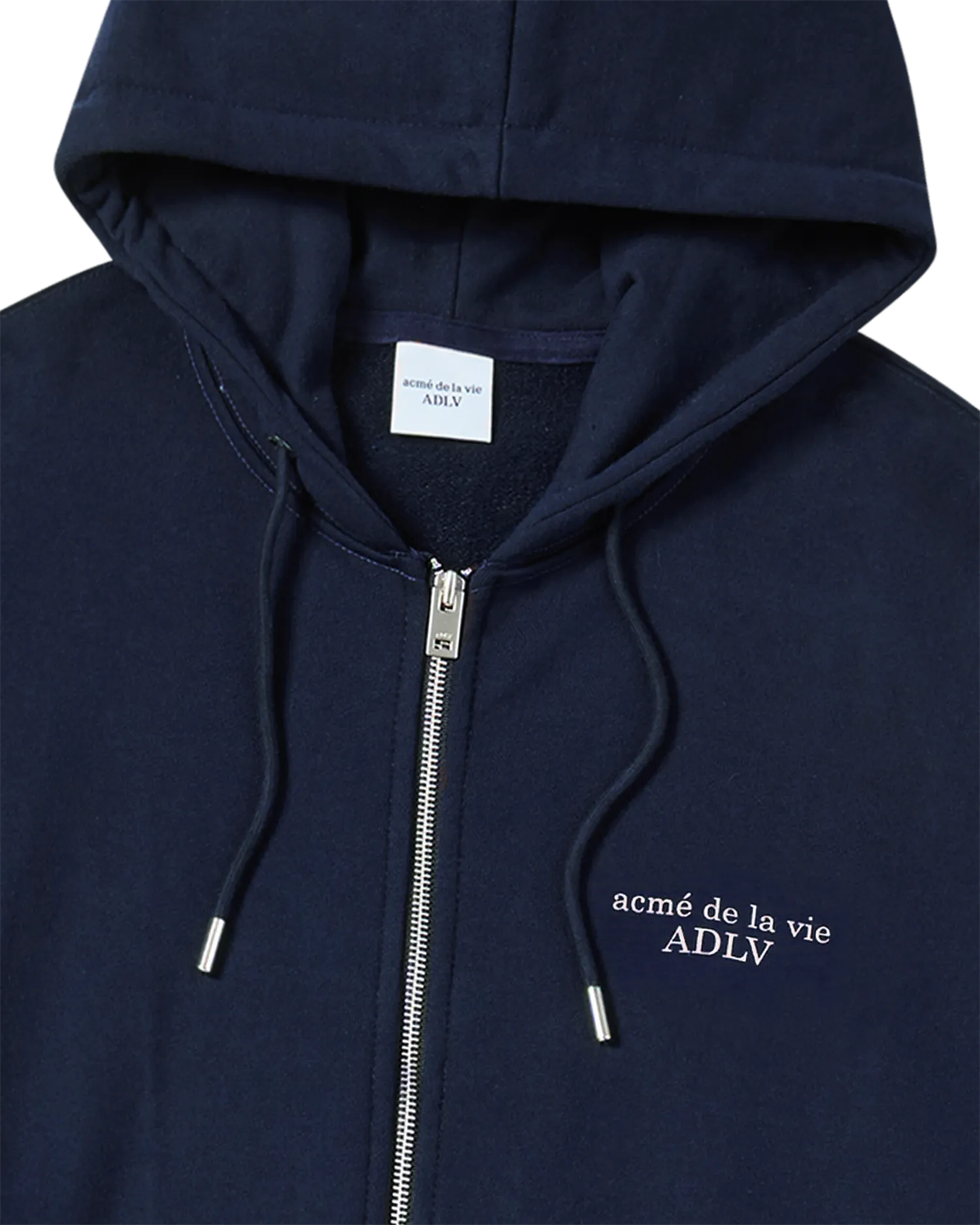 Áo Hoodie kéo khóa Basic Logo Napping Xanh navy - Ảnh 5