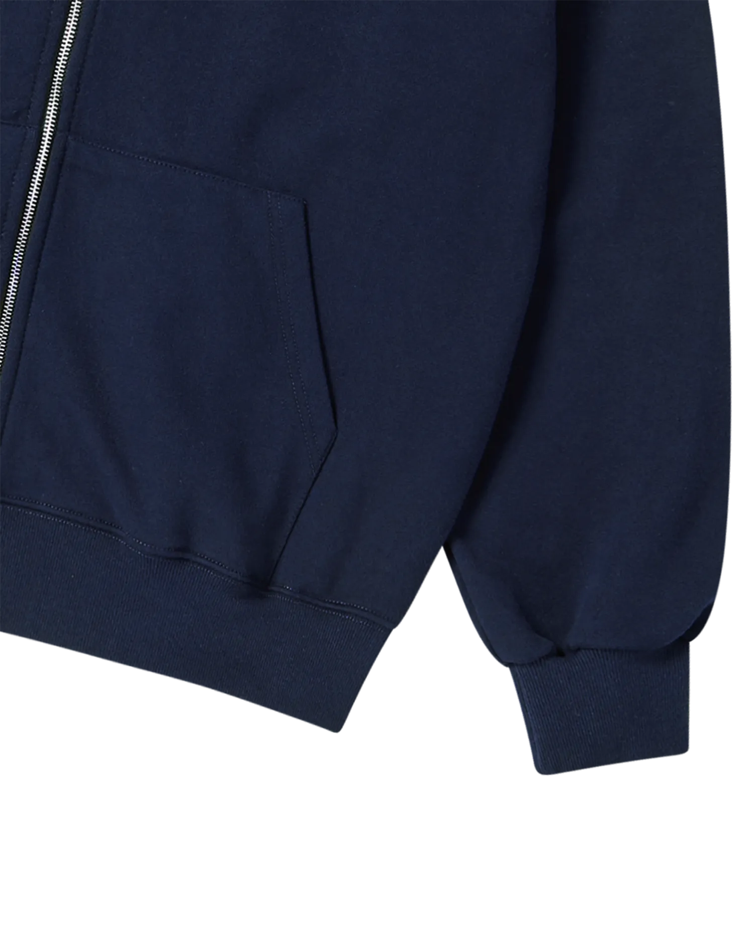 Áo Hoodie kéo khóa Basic Logo Napping Xanh navy - Ảnh 4