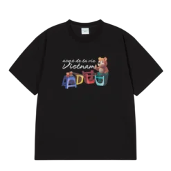 Áo Thun Ac Bear X Trà Đá Vỉa Hè Vietnam Exclusive Đen