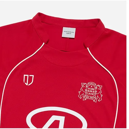 Áo Thun Coloring Piping Football Jersey Đỏ - Ảnh 8