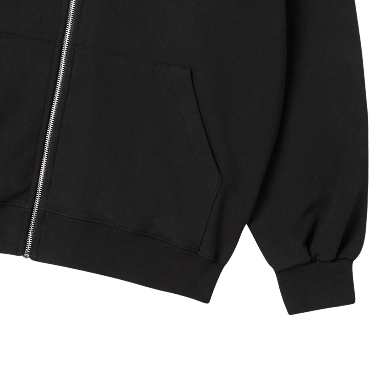 Áo Hoodie Kéo Khóa Square Basket Ball Đen - Ảnh 6