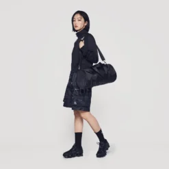 Alternative view of Quần Short Nylon Big Pocket Đen