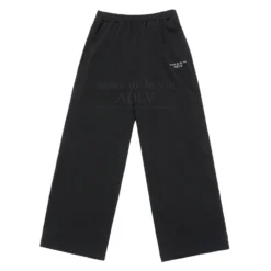 Quần Basic Logo NYlon Set Up Đen