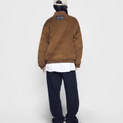 Alternative view of Áo Khoác Corduroy Bomber Nâu
