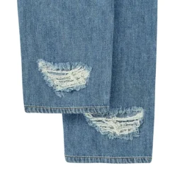 Alternative view of Quần Denim Destroyed Banding Xanh Dương
