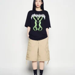 Alternative view of Quần Short Hem Line String Be